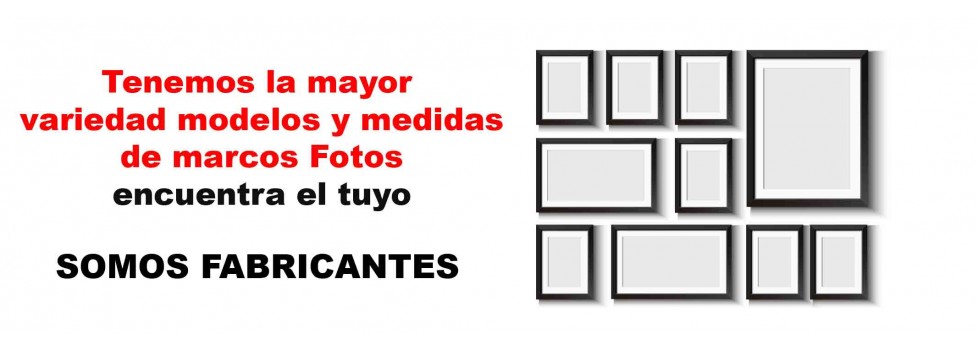 MARCO DE CUADRO NEGRO 50x70 cm  Marcos de cuadros negros, Marcos de  cuadros blancos, Marcos de cuadros